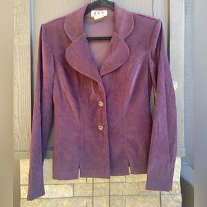 DNY Deep Purple Women's Blazer